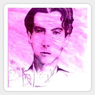 Self-Portrait of Garcia Lorca Magnet